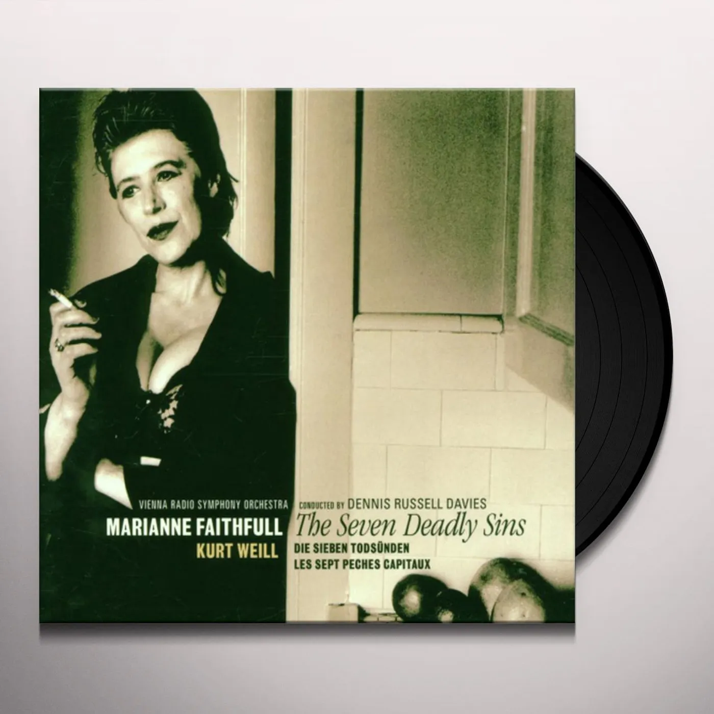 Marianne Faithfull / Radio Symphony Orch KURT WEILL: THE SEVEN DEADLY SINS Vinyl Record