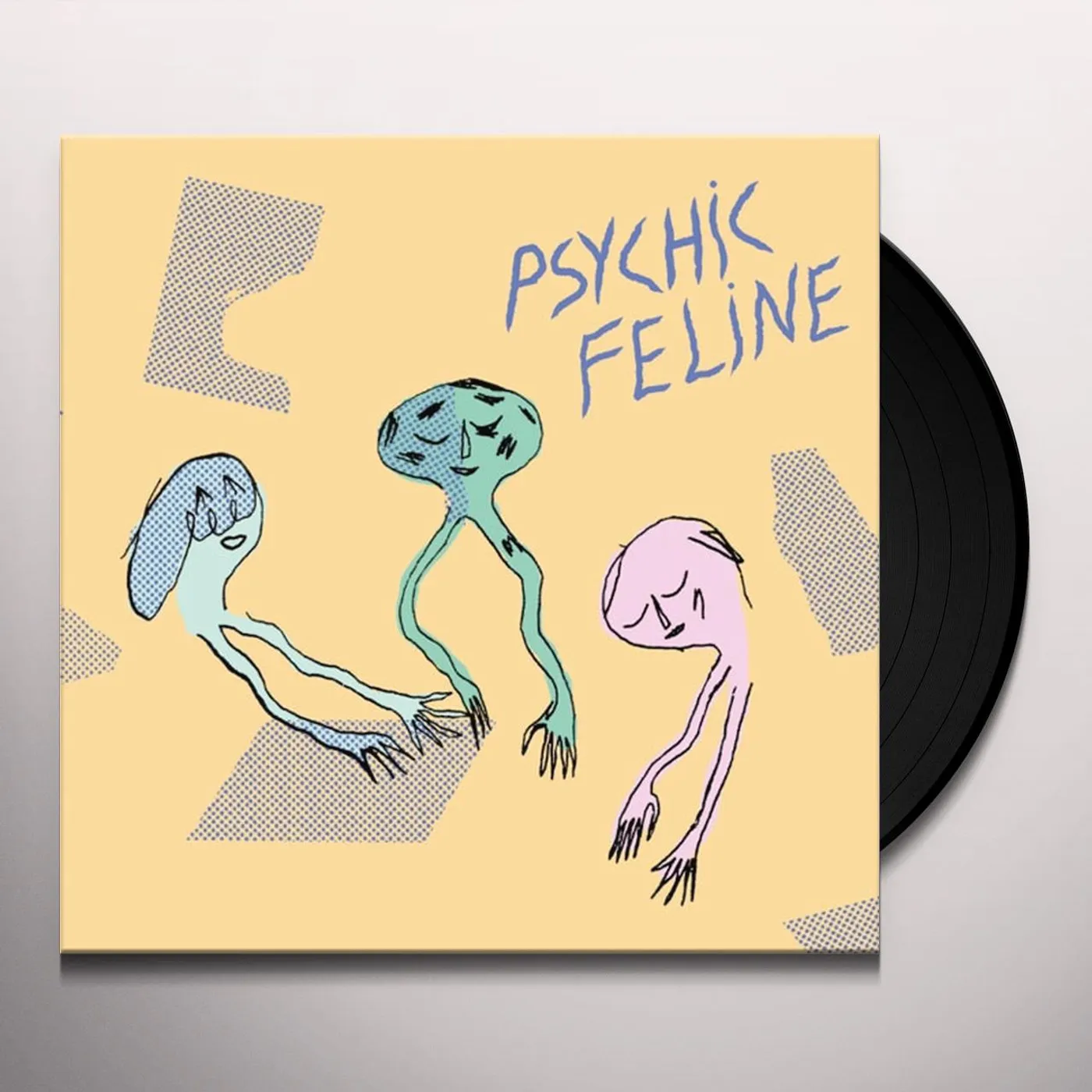 Psychic Feline WHITE WALLS Vinyl Record
