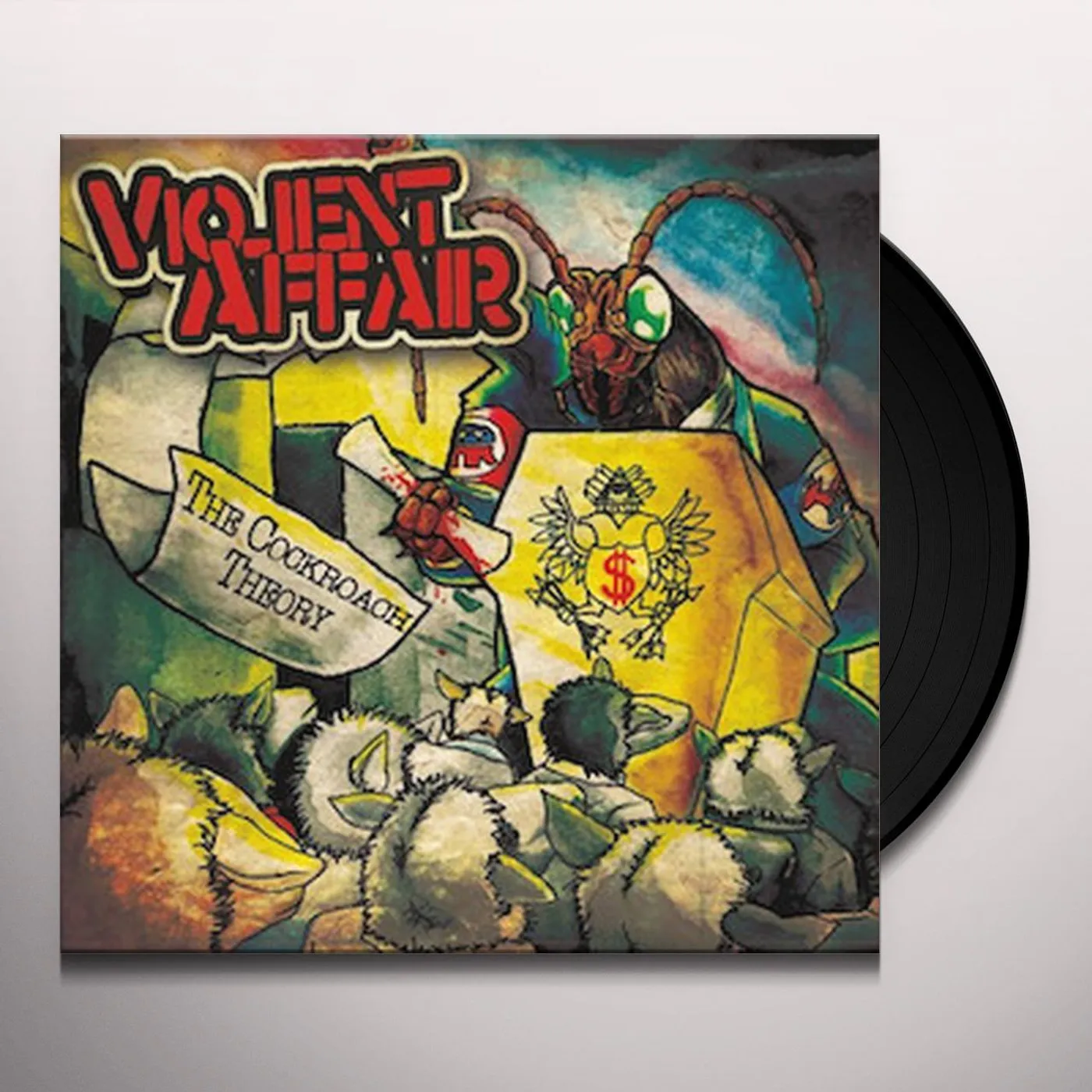 Violent Affair COCKROACH THEORY Vinyl Record