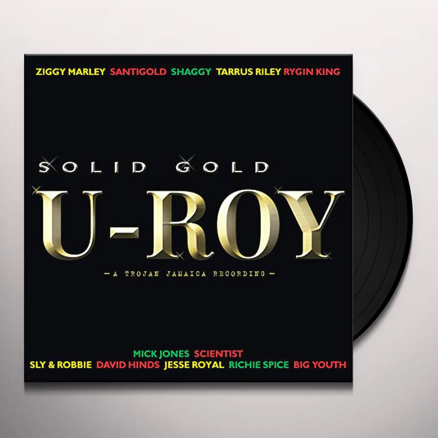 SOLID GOLD U-ROY Vinyl Record