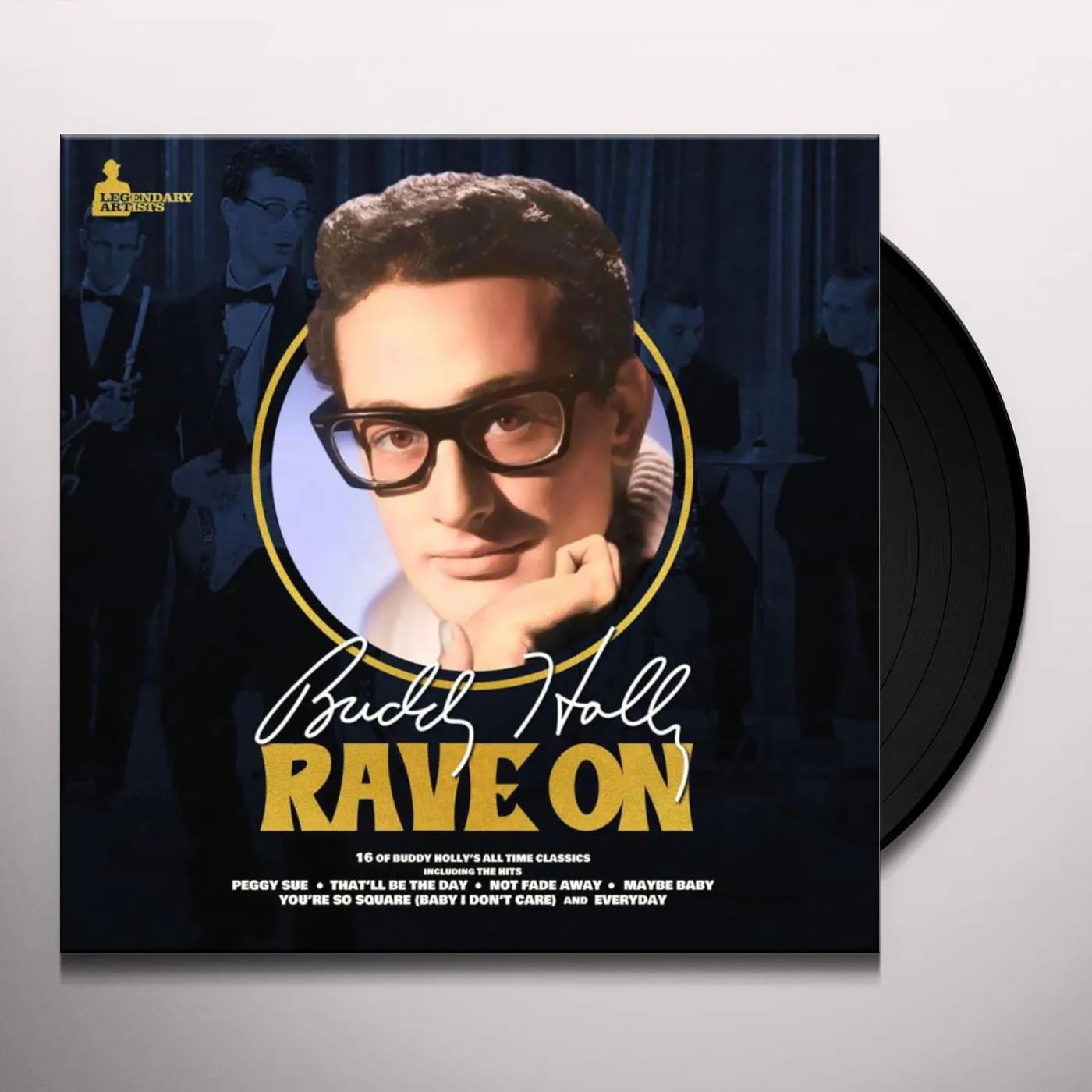 Buddy Holly Rave On Vinyl Record