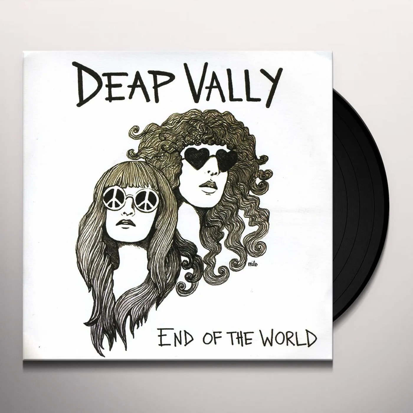 Deap Vally END OF THE WORLD Vinyl Record