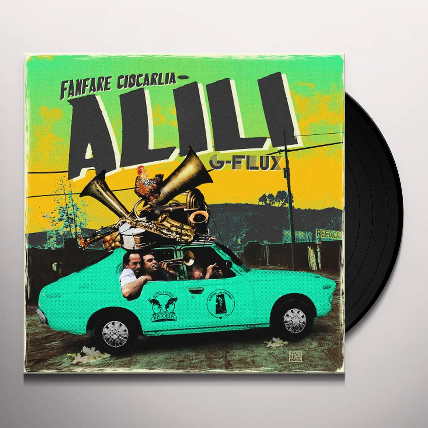 G-FLUX VS FANFARE CIOCARLIA Vinyl Record