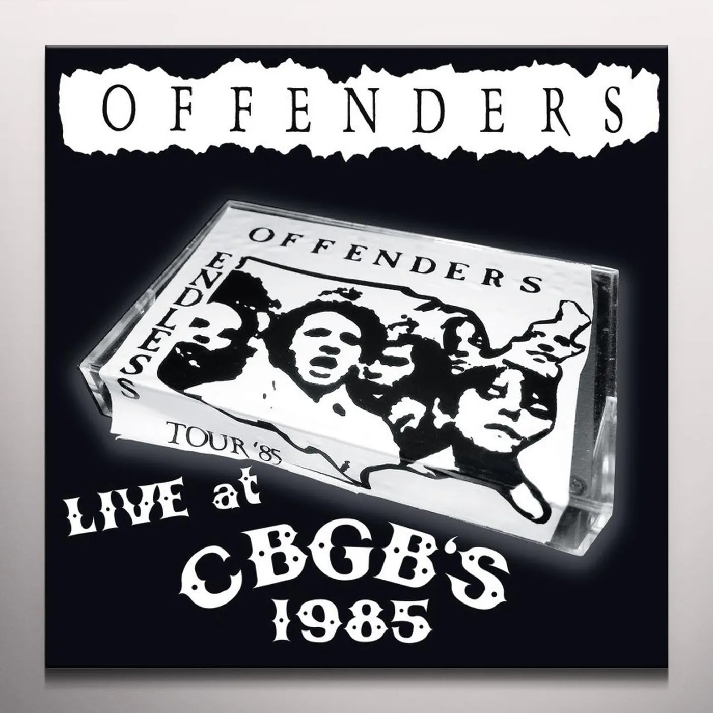 Offenders LIVE AT CBGB'S 1985 Vinyl Record - Green Vinyl, Limited Edition