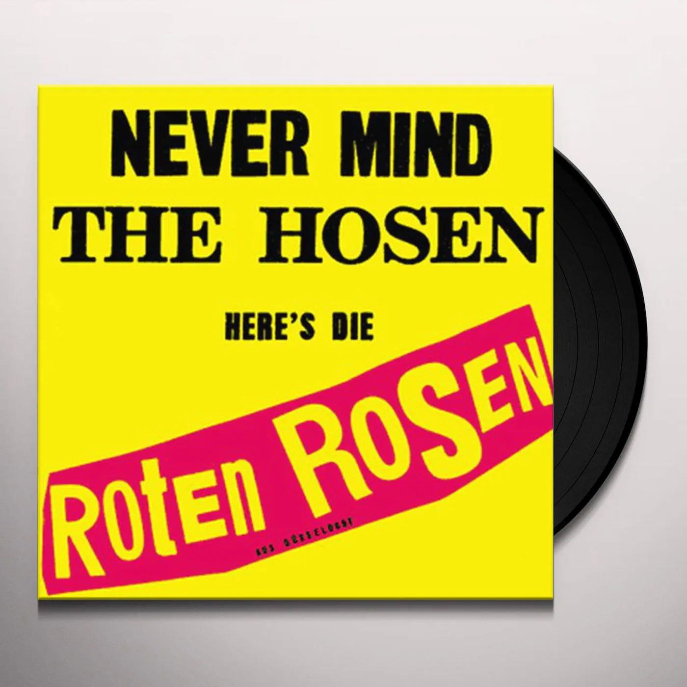 Roten Rosen NEVER MIND THE HOSEN Vinyl Record
