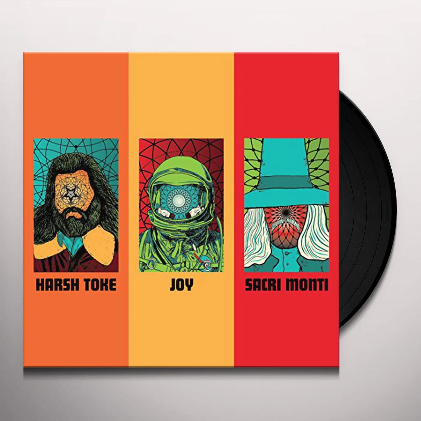 Harsh Toke BURNOUT (TRIPLE 7 INCH) Vinyl Record