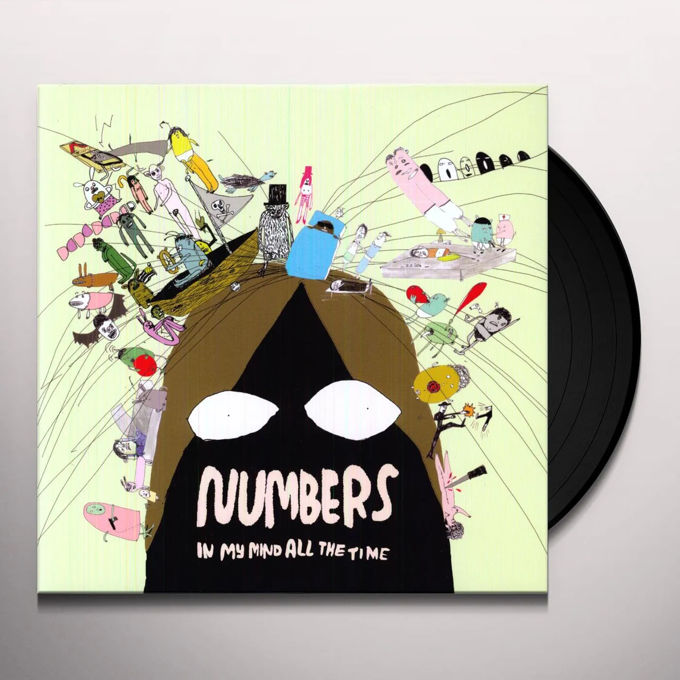 Numbers In My Mind All The Time Vinyl Record