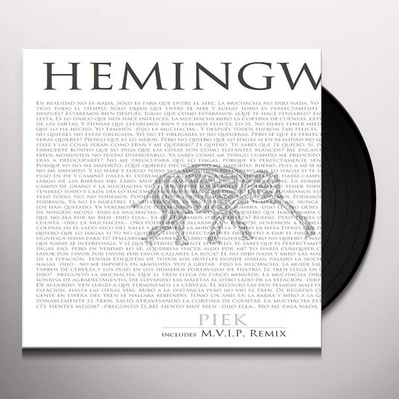 Piek Hemingway Vinyl Record