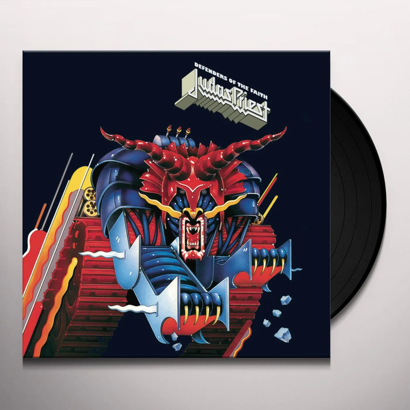Judas Priest DEFENDERS OF THE FAITH Vinyl Record - Portugal Release