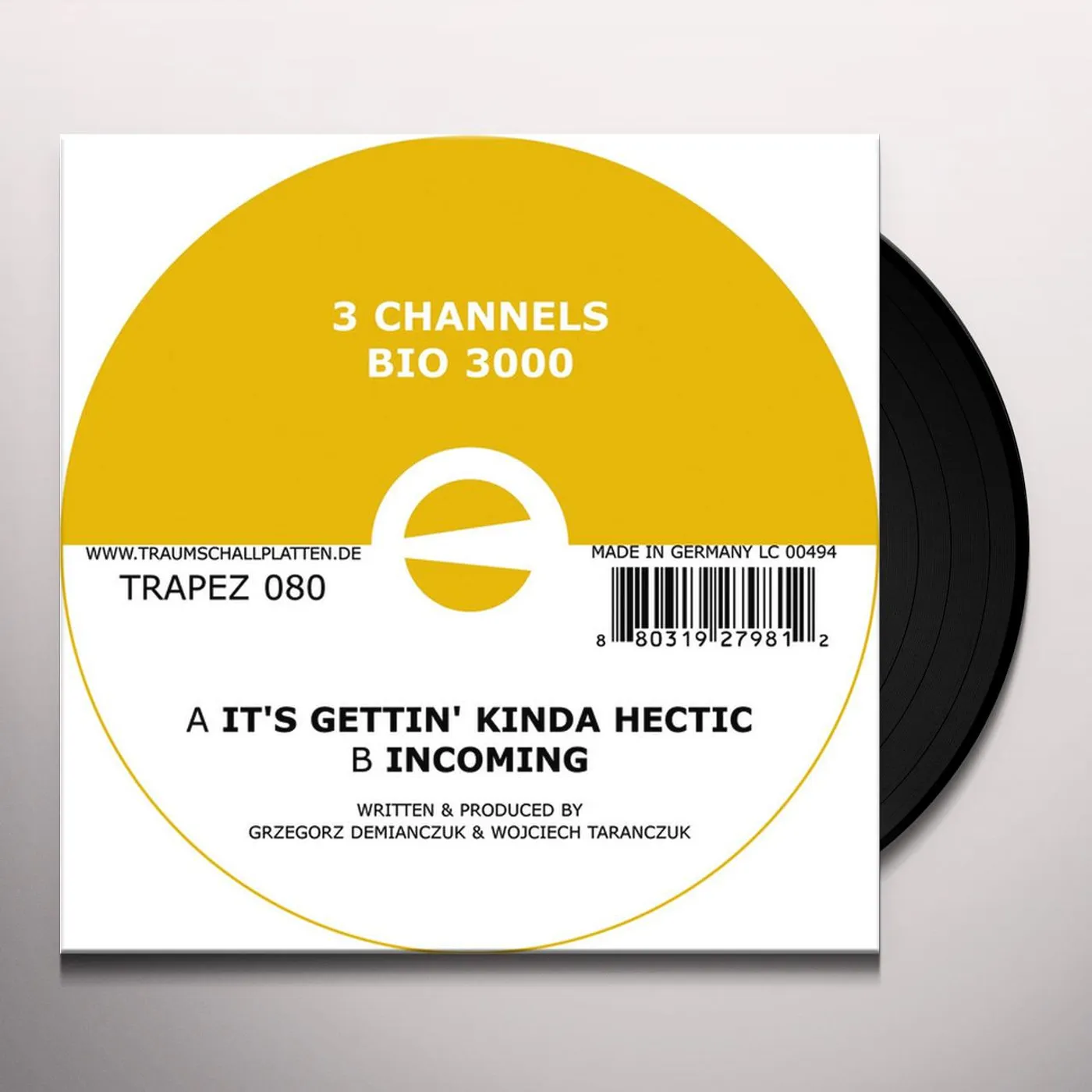 3 Channels Bio 3000 Vinyl Record
