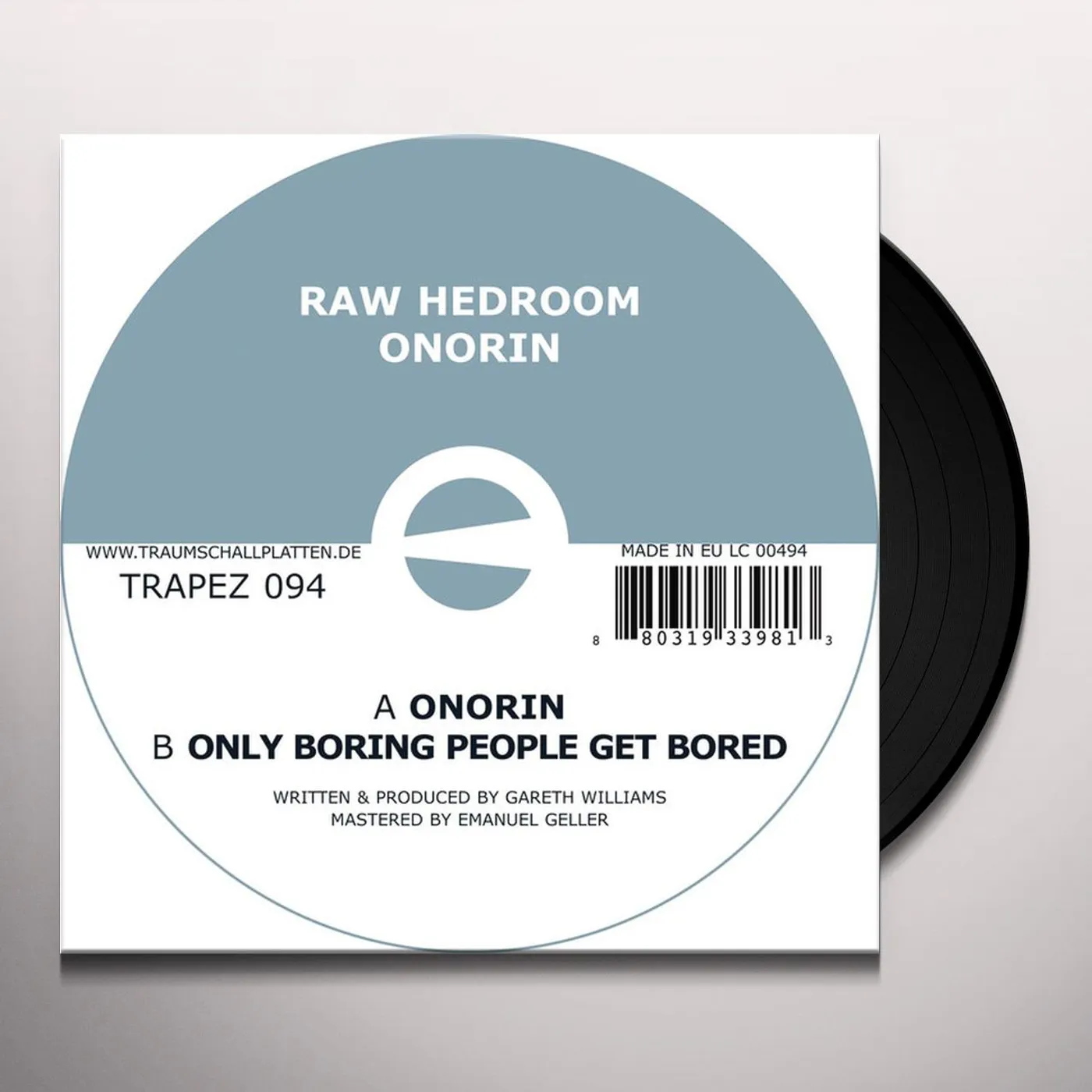 Raw Hedroom Onorin Vinyl Record
