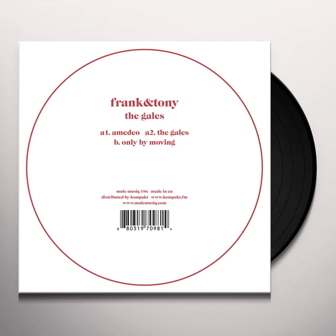 Frank & Tony The Gales Vinyl Record