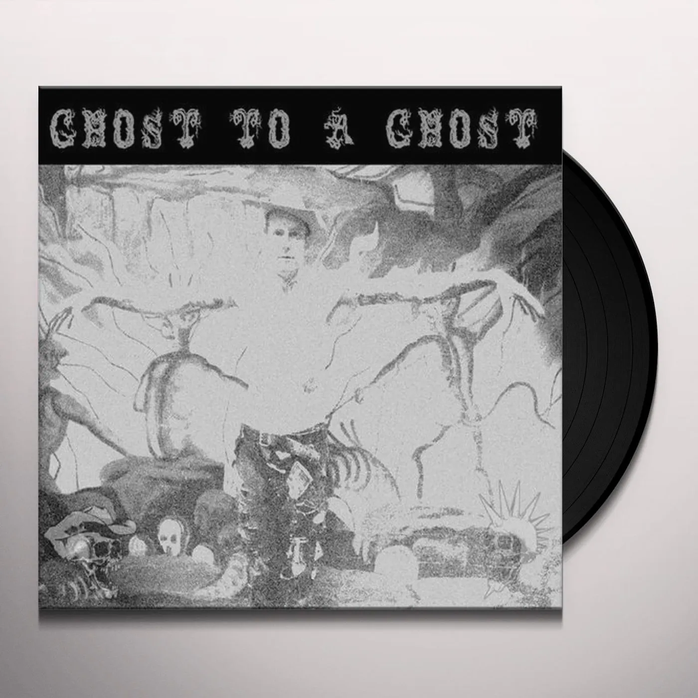 Hank 3 GHOST TO A GHOST / GUTTER TOWN Vinyl Record