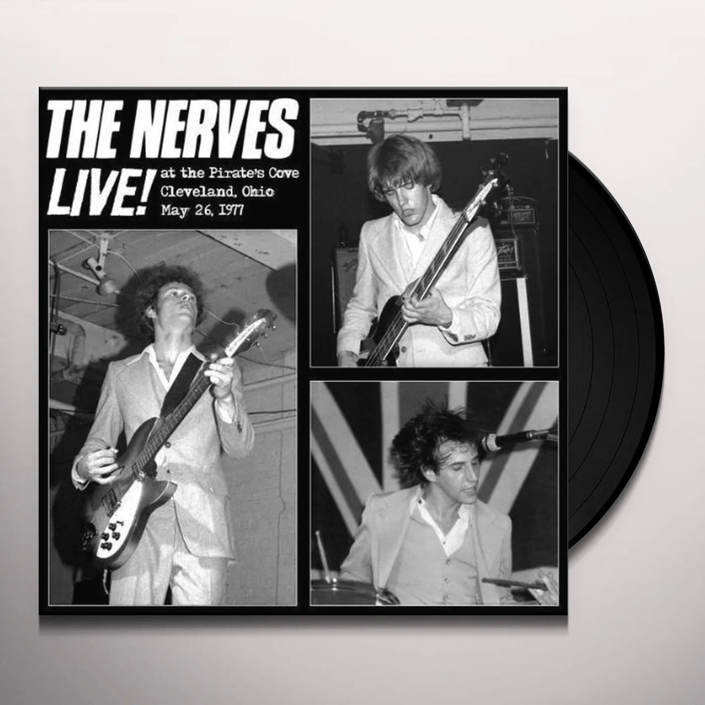 Nerves LIVE AT THE PIRATE'S COVE Vinyl Record