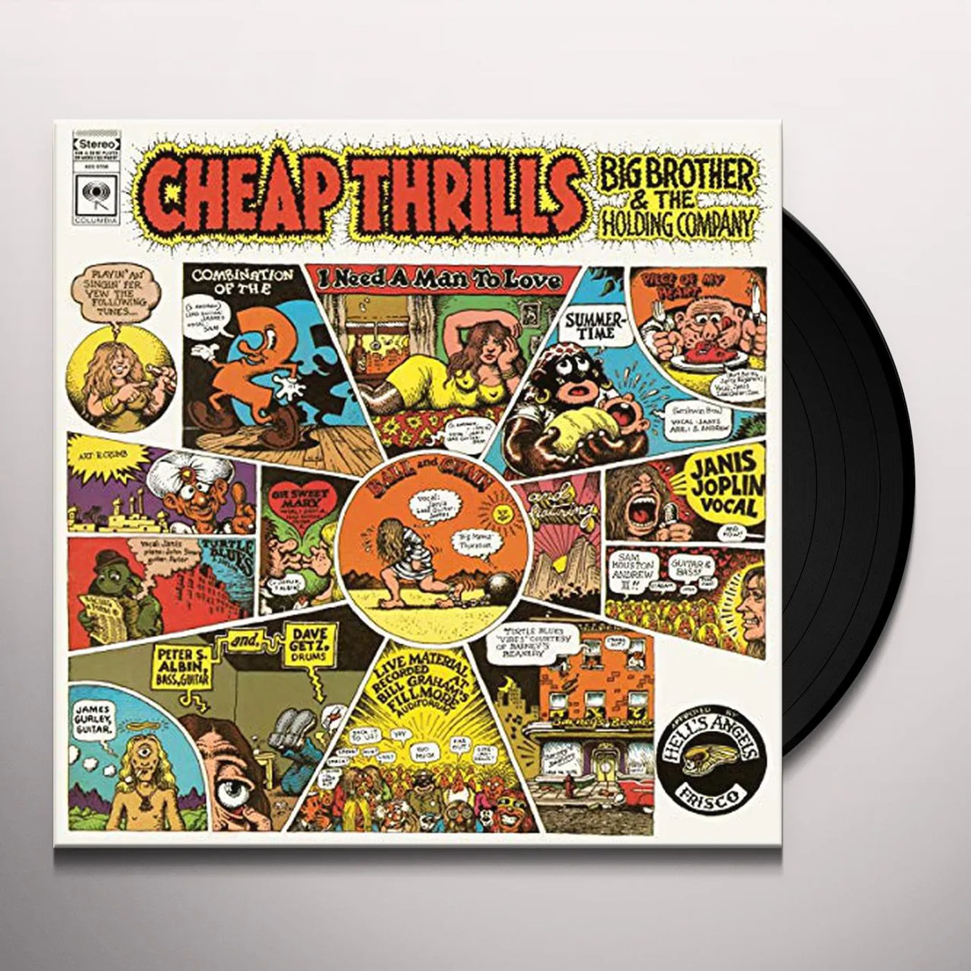 Big Brother & The Holding Company Cheap Thrills Vinyl Record