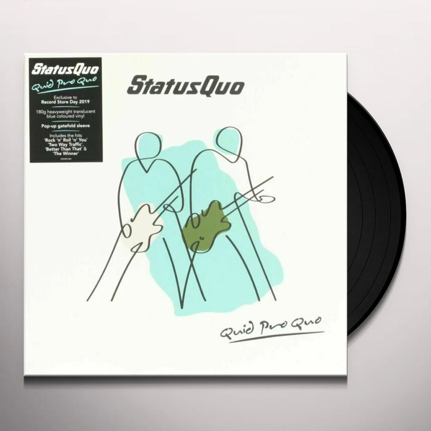 Status Quo QUID PRO QUO: POP UP Vinyl Record