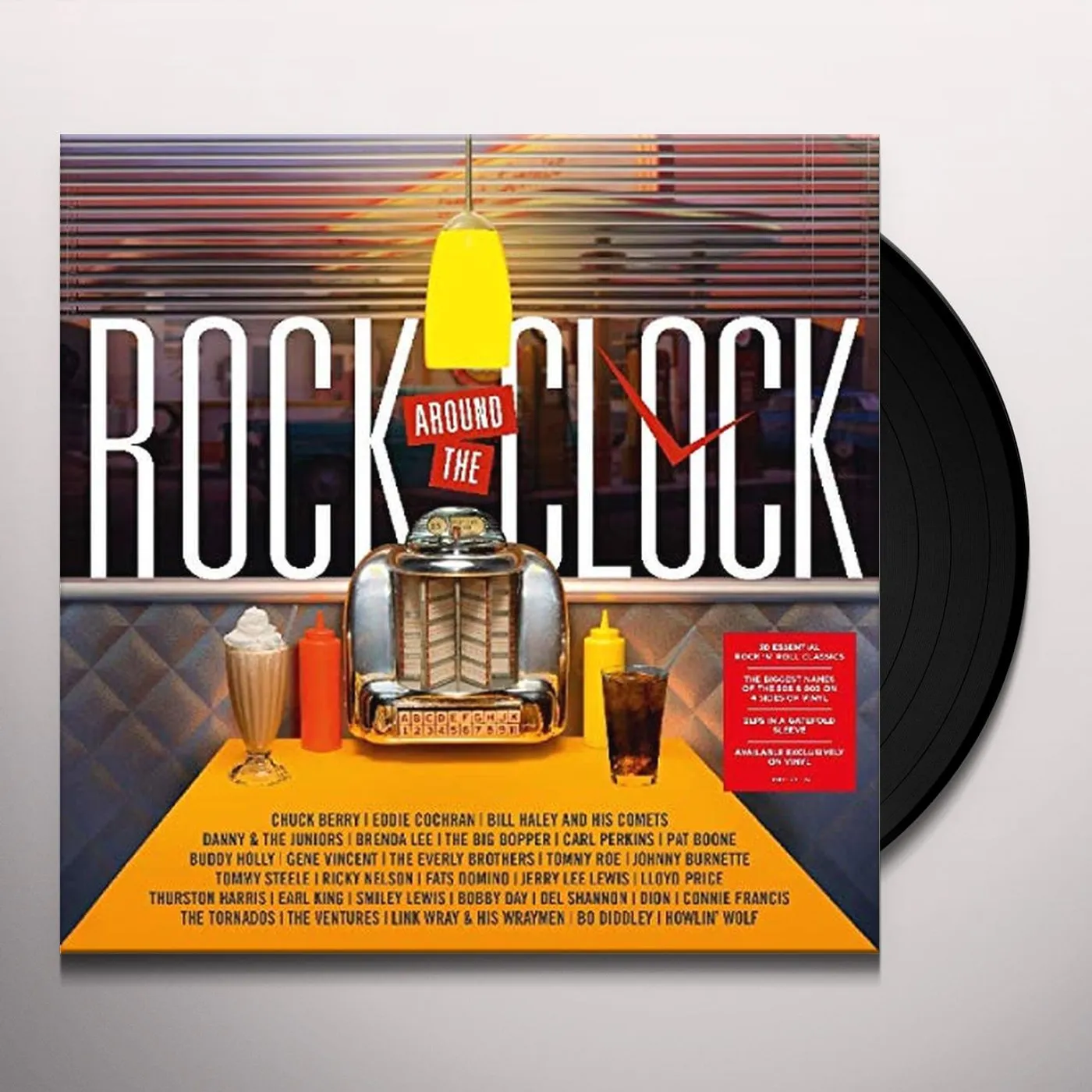 ROCK AROUND THE CLOCK / VARIOUS Vinyl Record