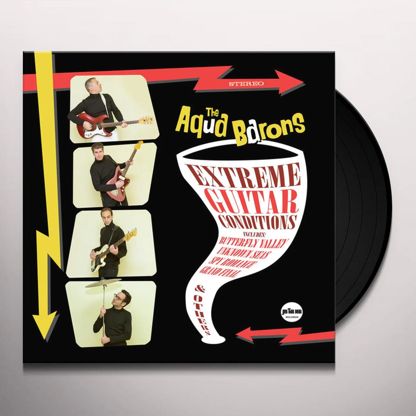 The Aqua Barons Extreme Guitar Conditions Vinyl Record
