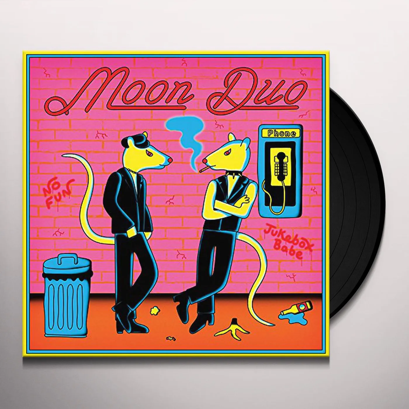 Moon Duo Jukebox Babe / No Fun Vinyl Record