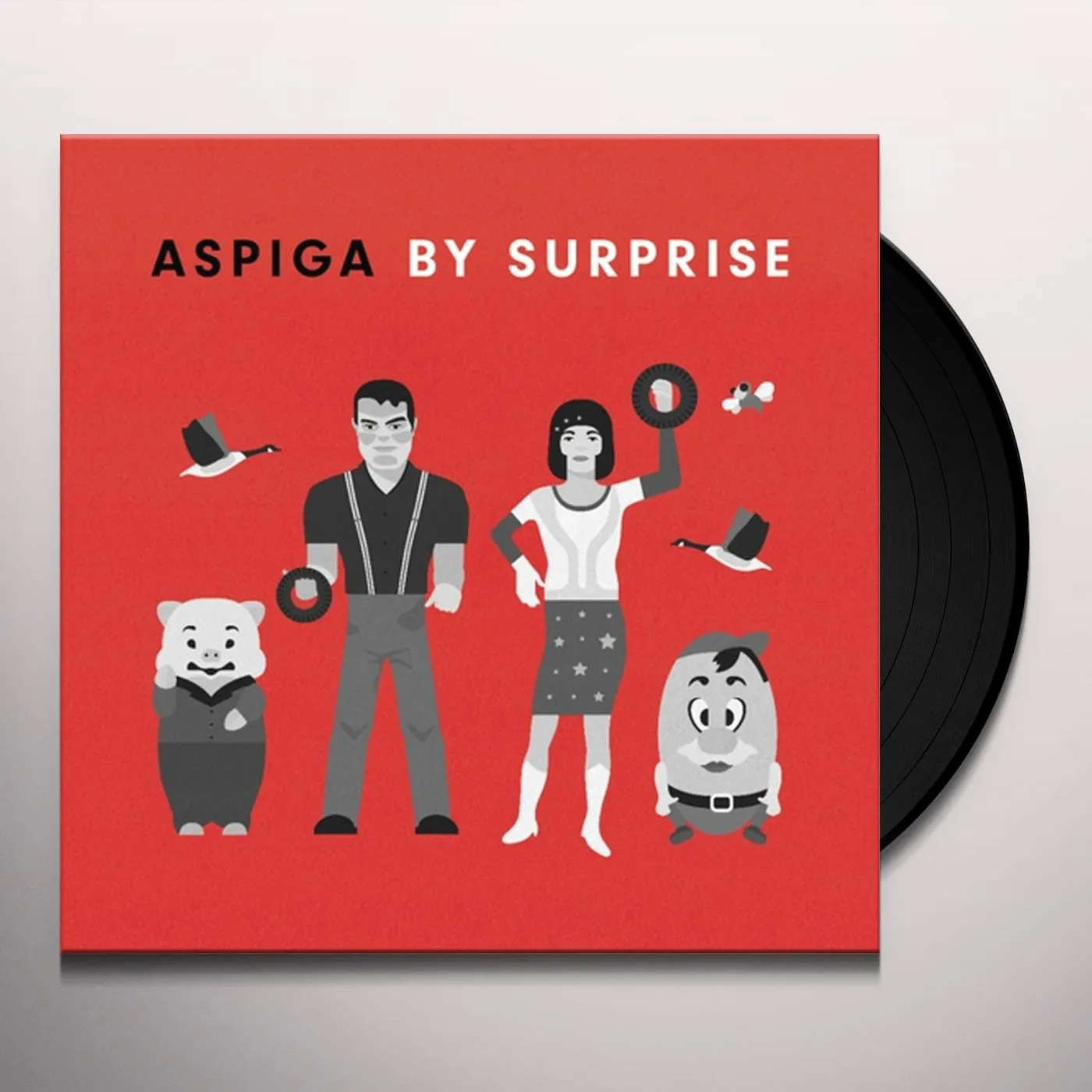 ASPIGA / BY SURPRISE Vinyl Record