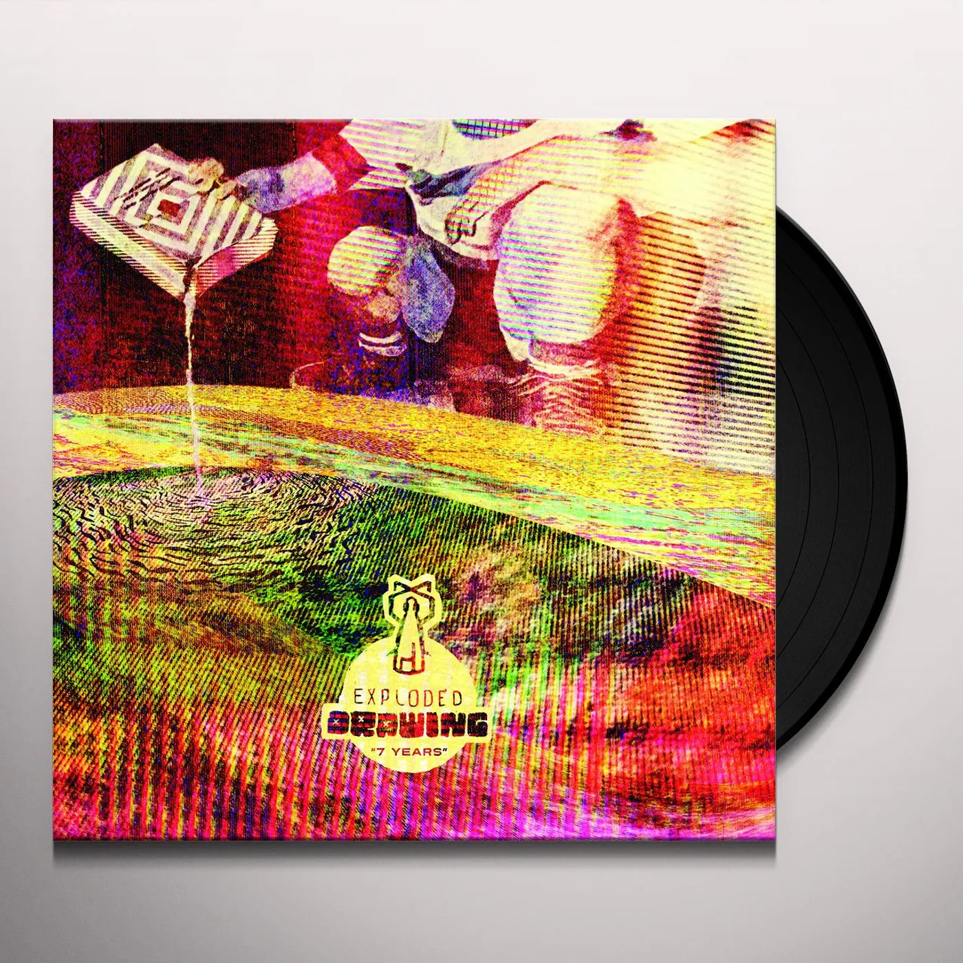 Exploded Drawing 7 YEARS Vinyl Record