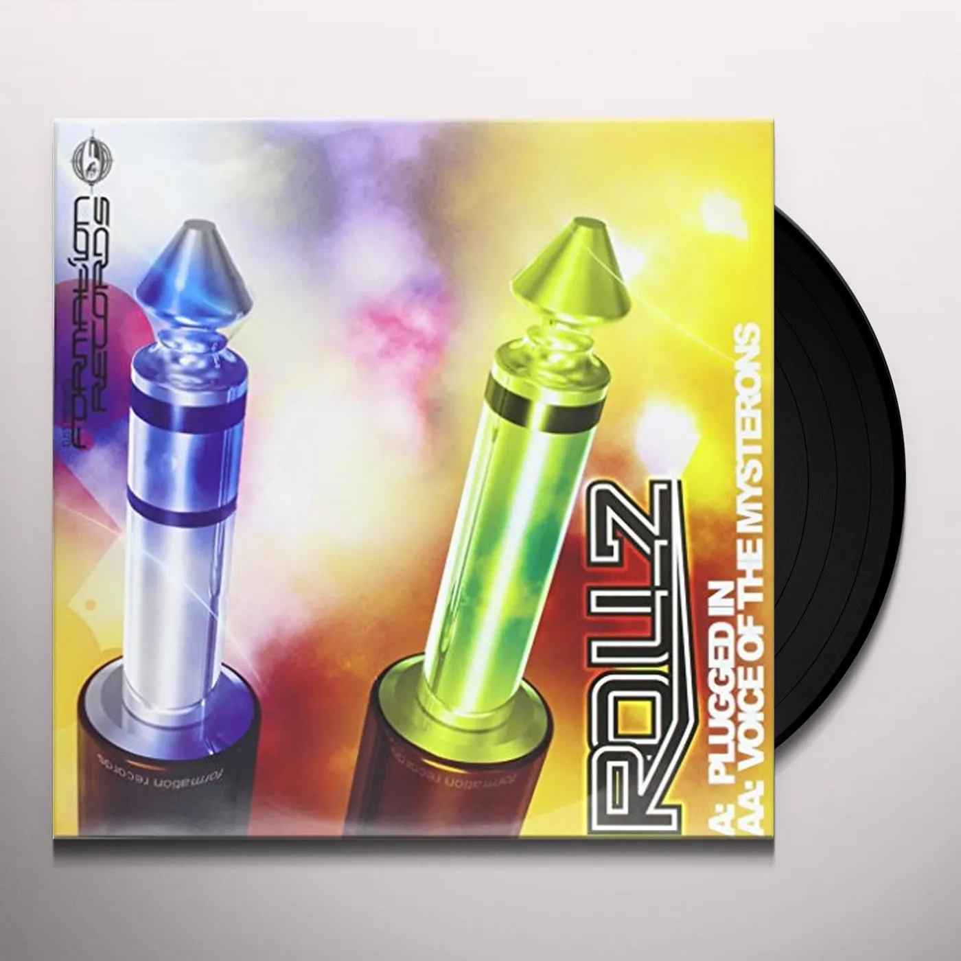 Rollz VOICE OF THE MYSTERONS/PLUGGED IN Vinyl Record