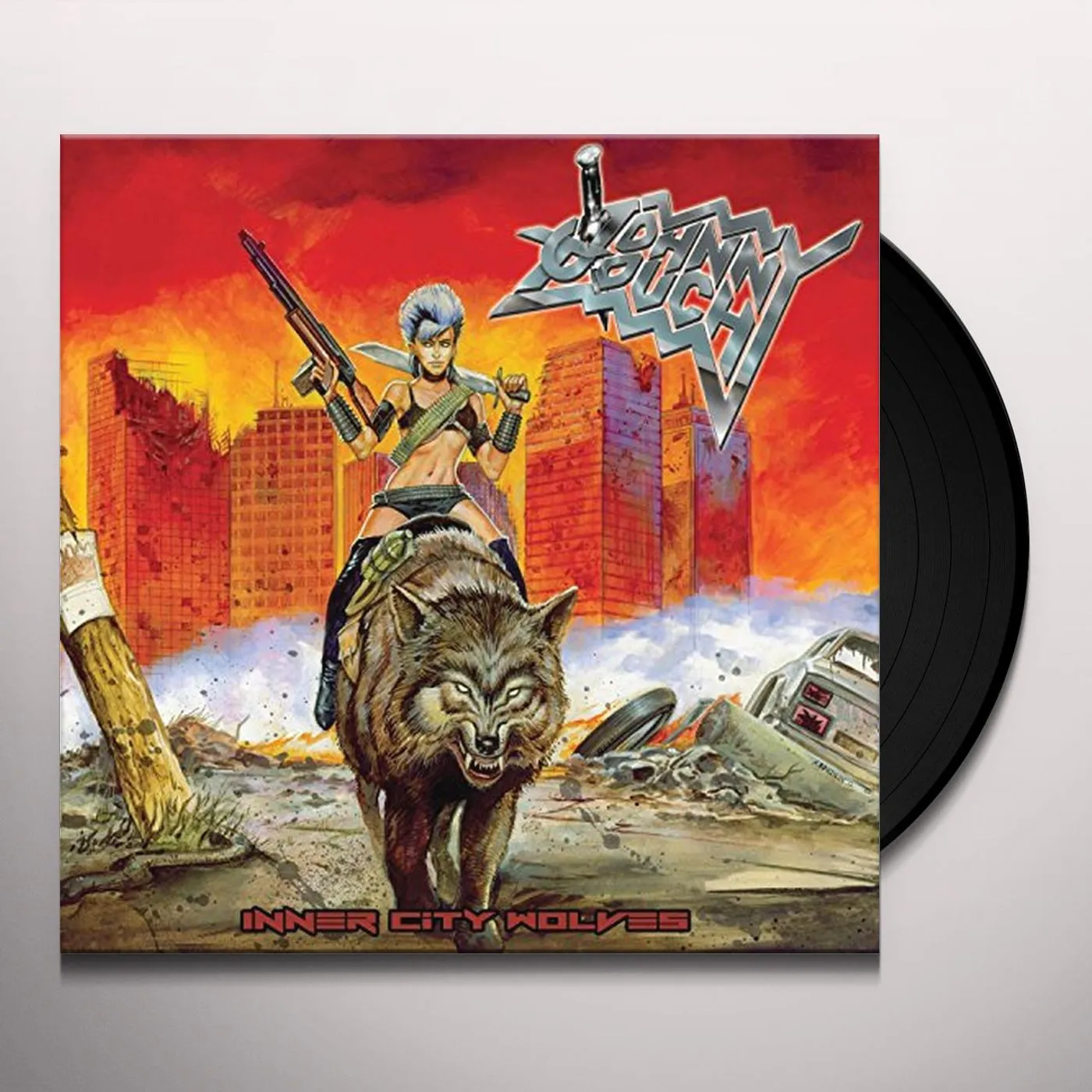 Johnny Touch Inner City Wolves Vinyl Record