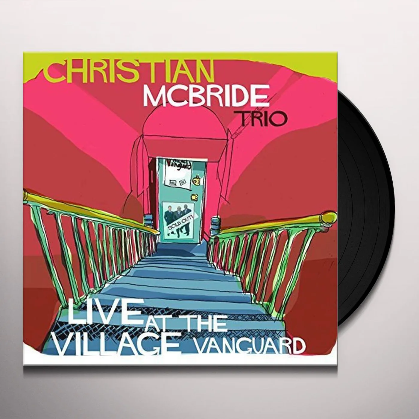 Christian McBride Trio LIVE AT THE VILLAGE VANGUARD Vinyl Record - UK Release