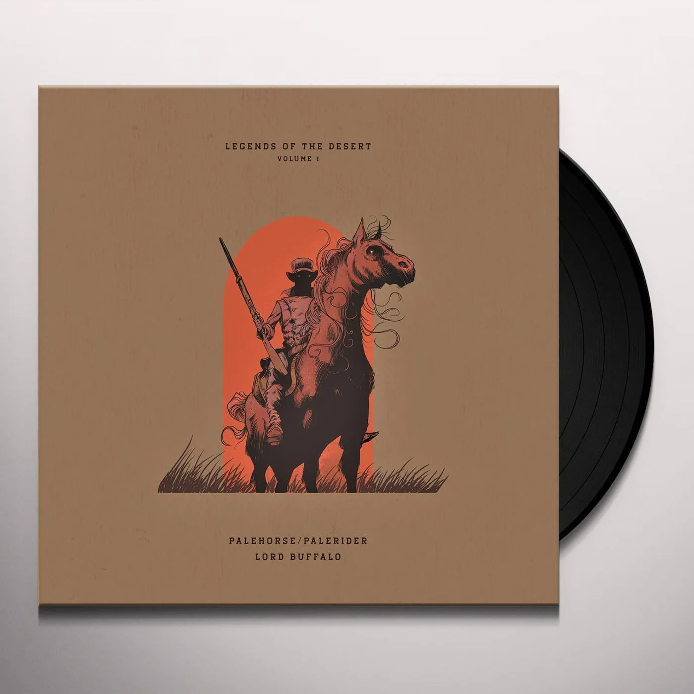 Palehorse / Palerider & Lord Buffalo LEGENDS OF THE DESERT: VOLUME 1 Vinyl Record