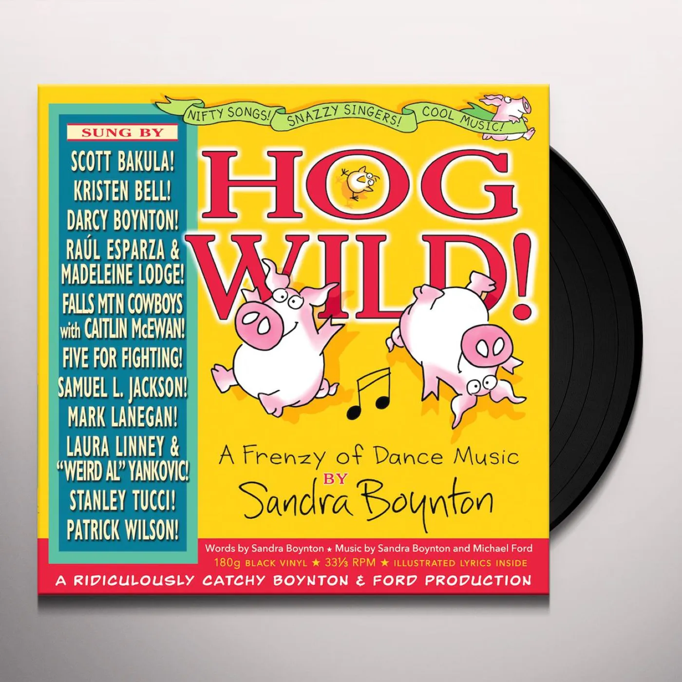 Sandra Boynton HOG WILD Vinyl Record