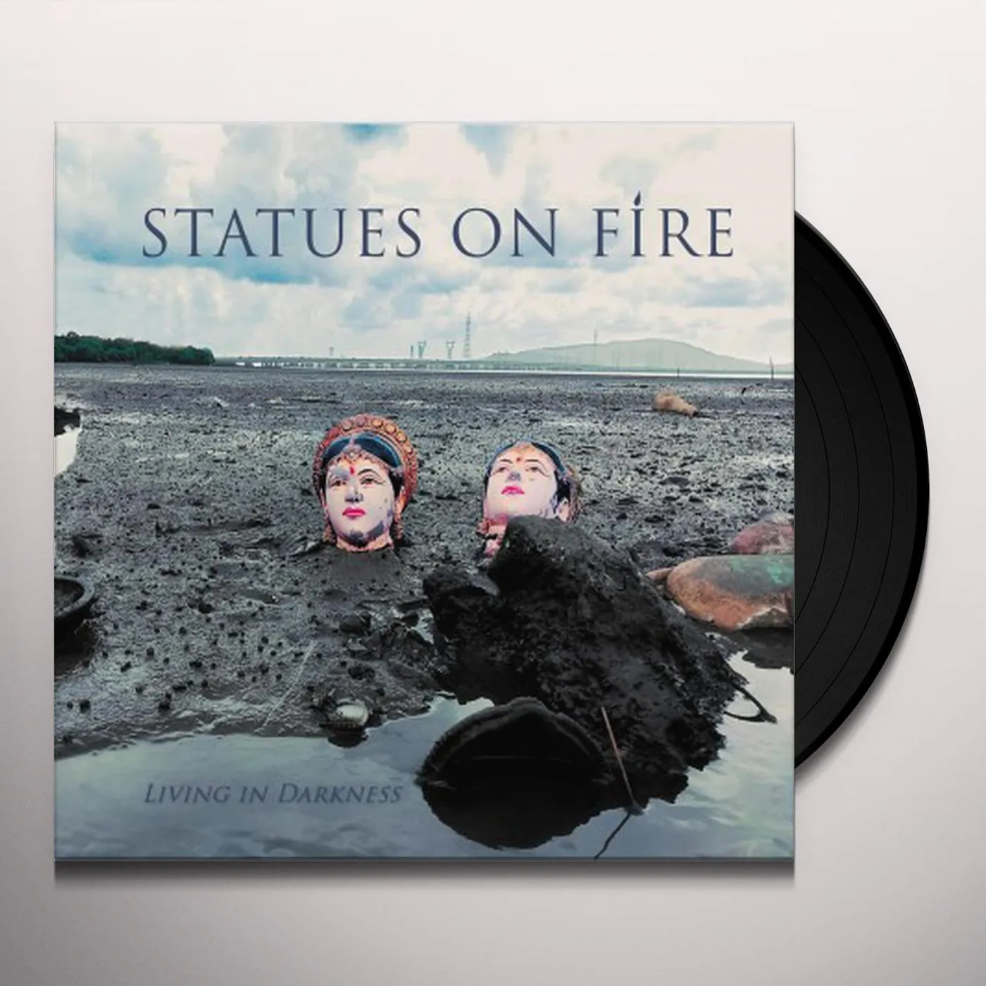 Statues On Fire Living in Darkness Vinyl Record