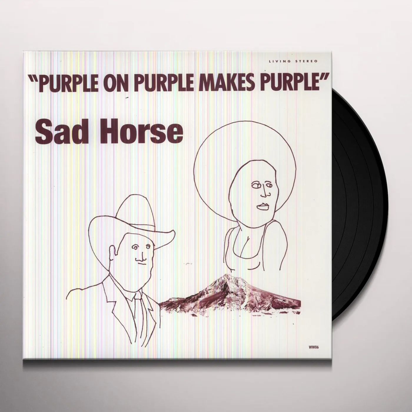 Sad Horse Purple On Purple Makes Purple Vinyl Record