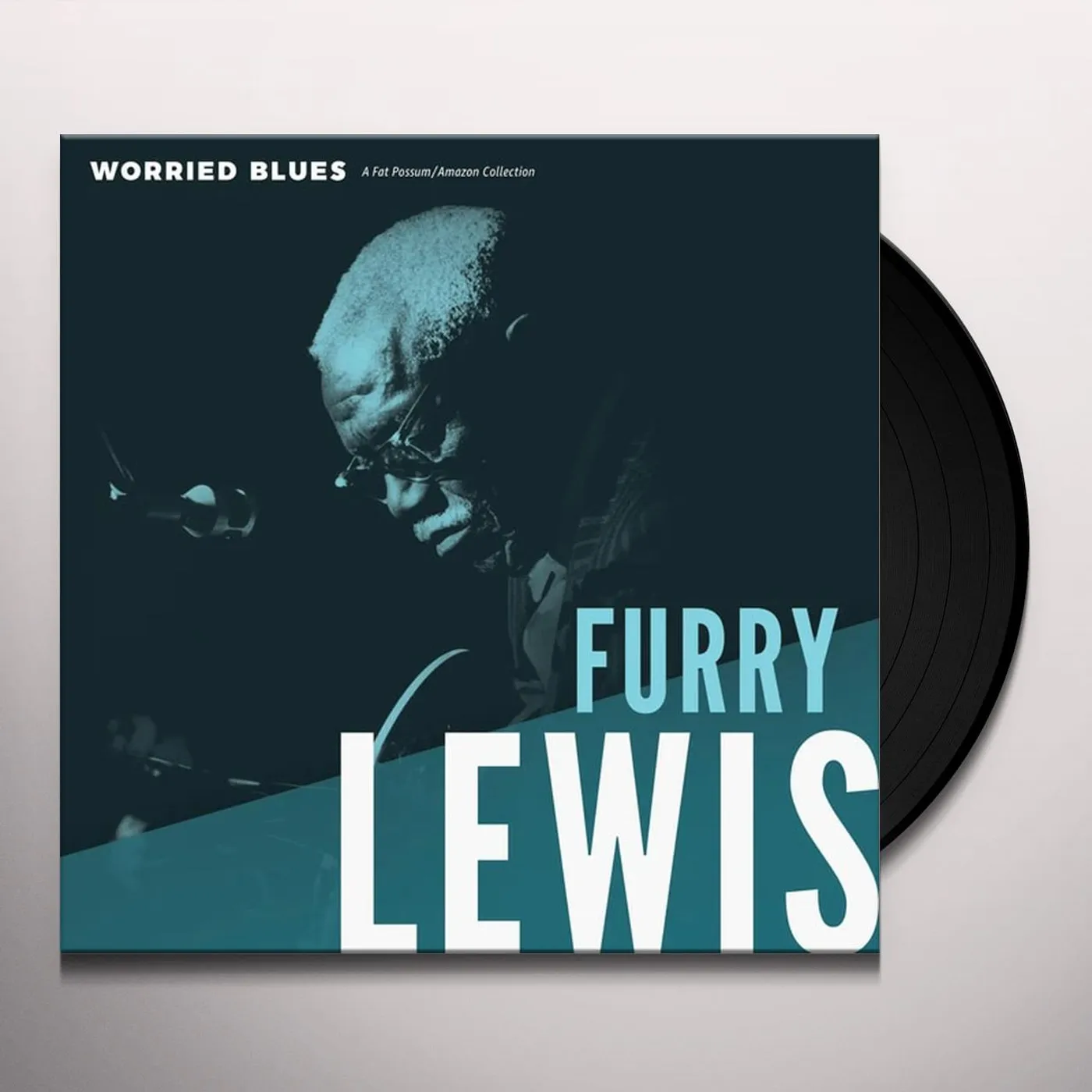 Furry Lewis WORRIED BLUES Vinyl Record
