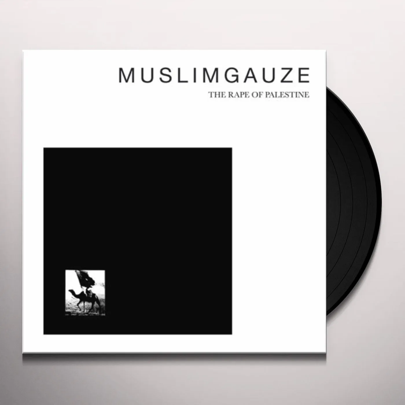 Muslimgauze RAPE OF PALESTINE Vinyl Record - Limited Edition