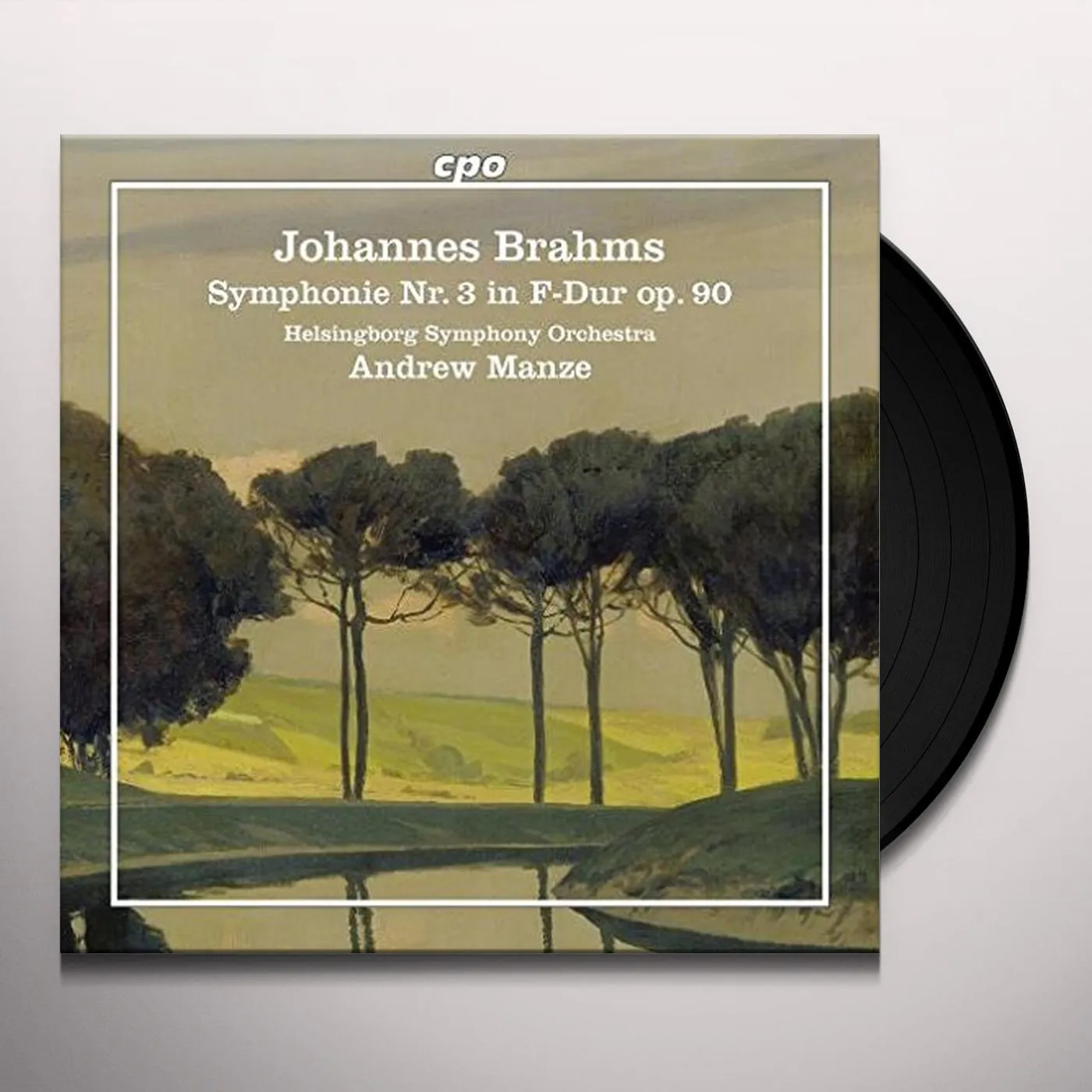 BRAHMS / HELSINGBORG SYMPHONY ORCHESTRA / MANZE SYMPHONY NO. 3 Vinyl Record