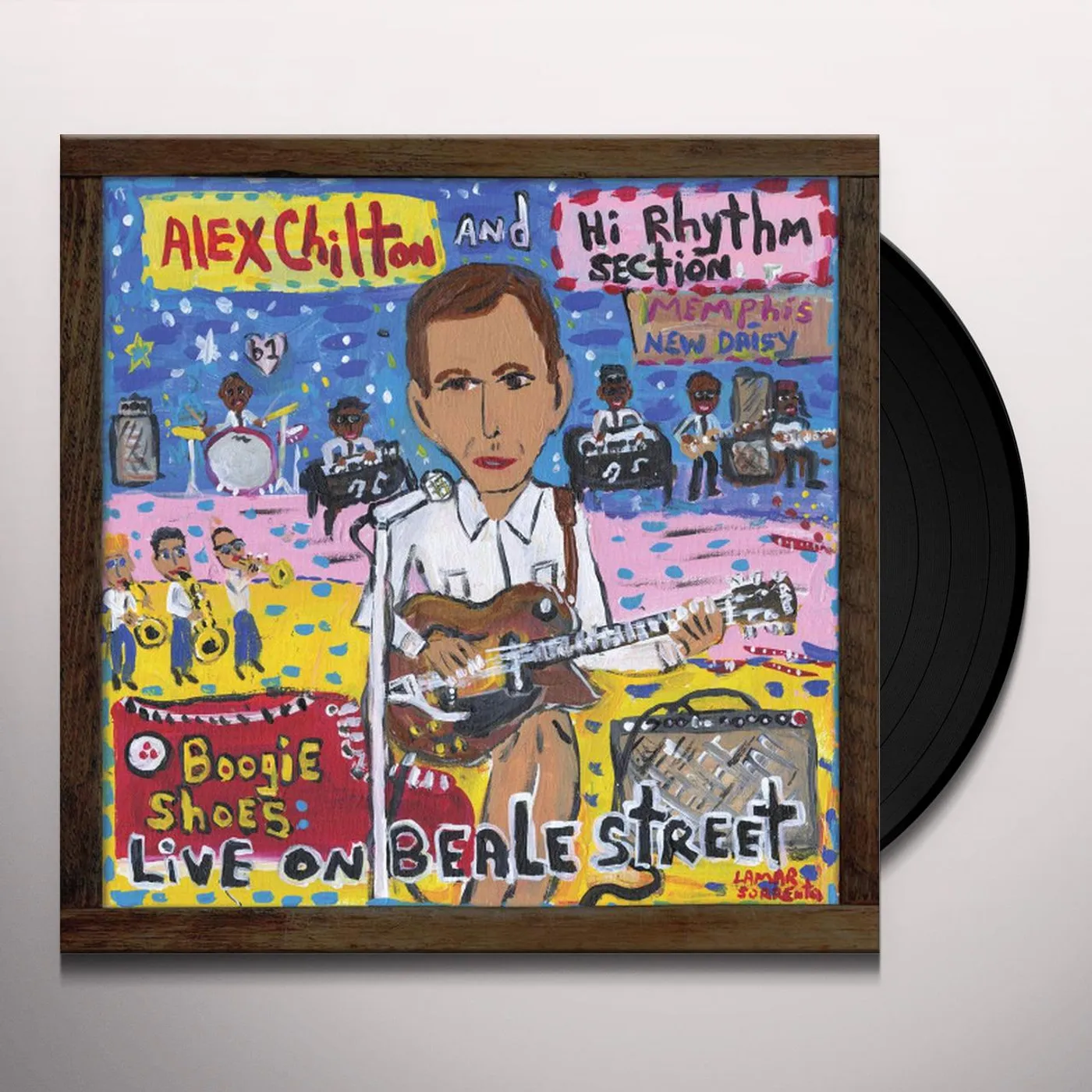 Alex Chilton and Hi Rhythm Section Boogie Shoes: Live On Beale Street Vinyl Record