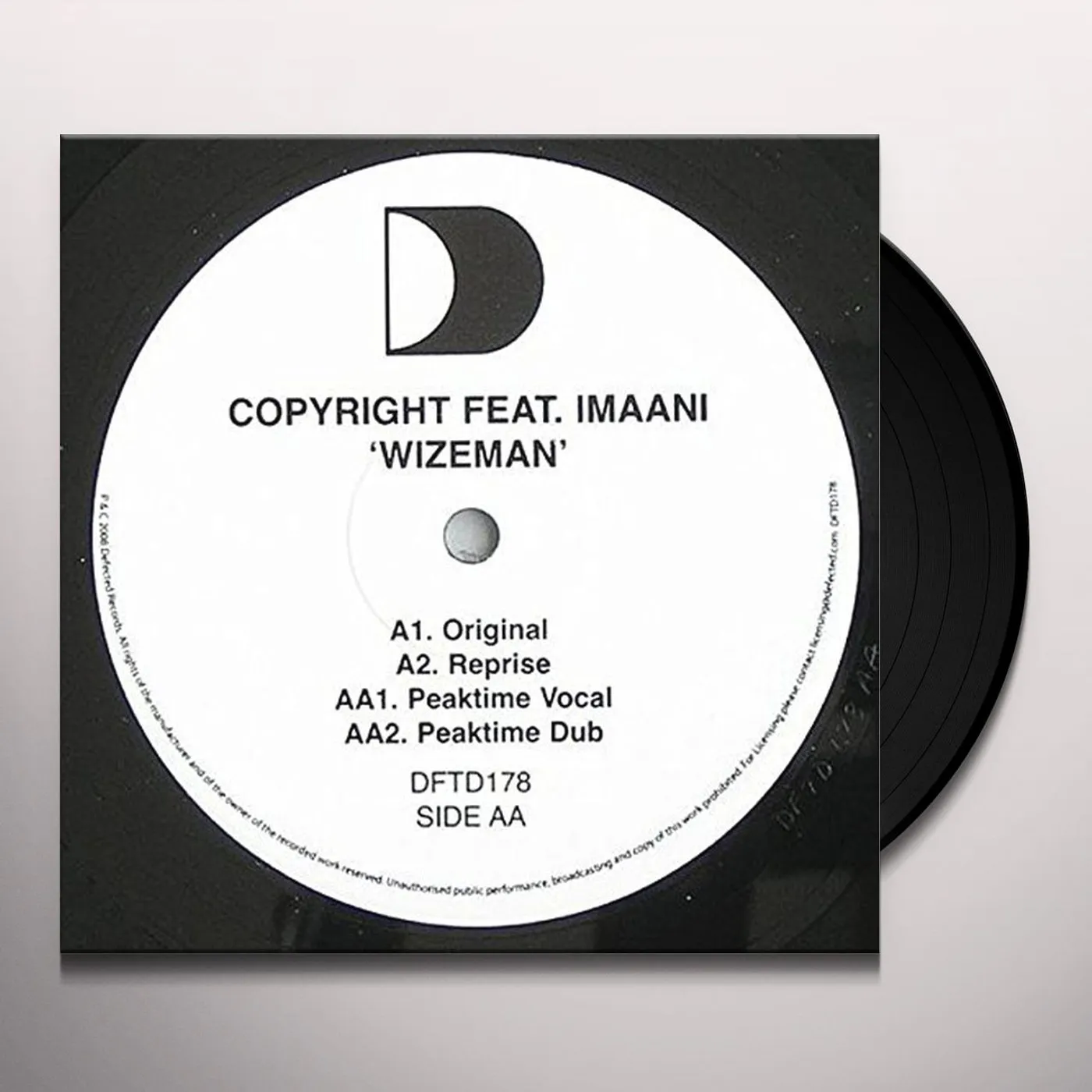 Copyright WISE MAN Vinyl Record