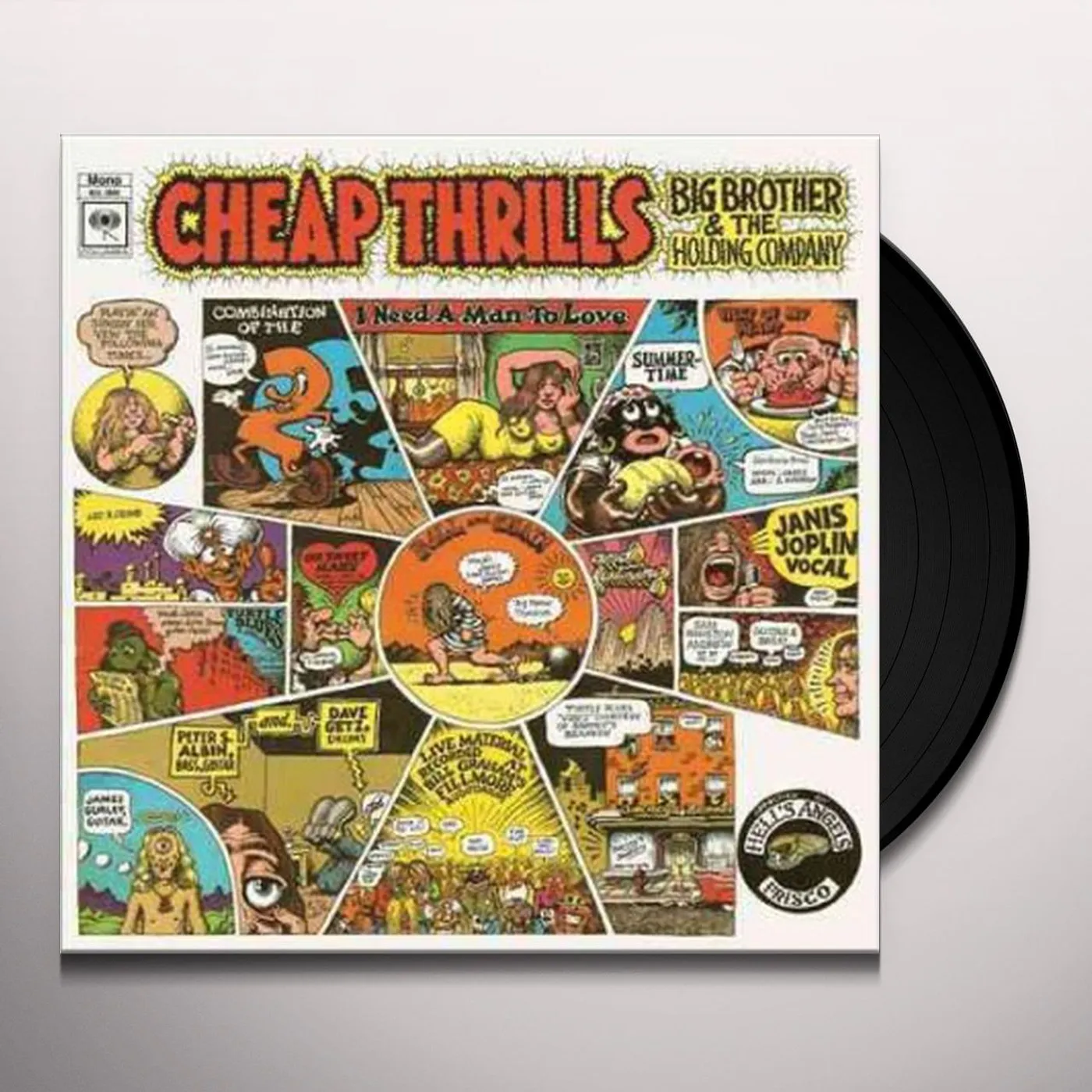 Big Brother & The Holding Company CHEAP THRILLS Vinyl Record - Mono
