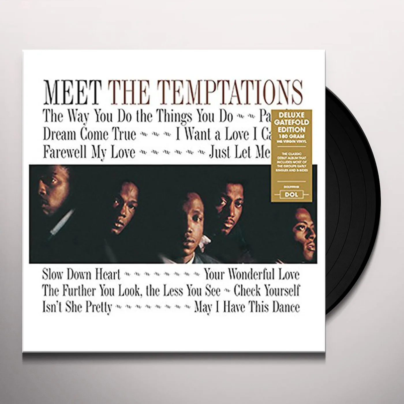 MEET THE TEMPTATIONS: EARLY SINGLES & B-SIDES Vinyl Record