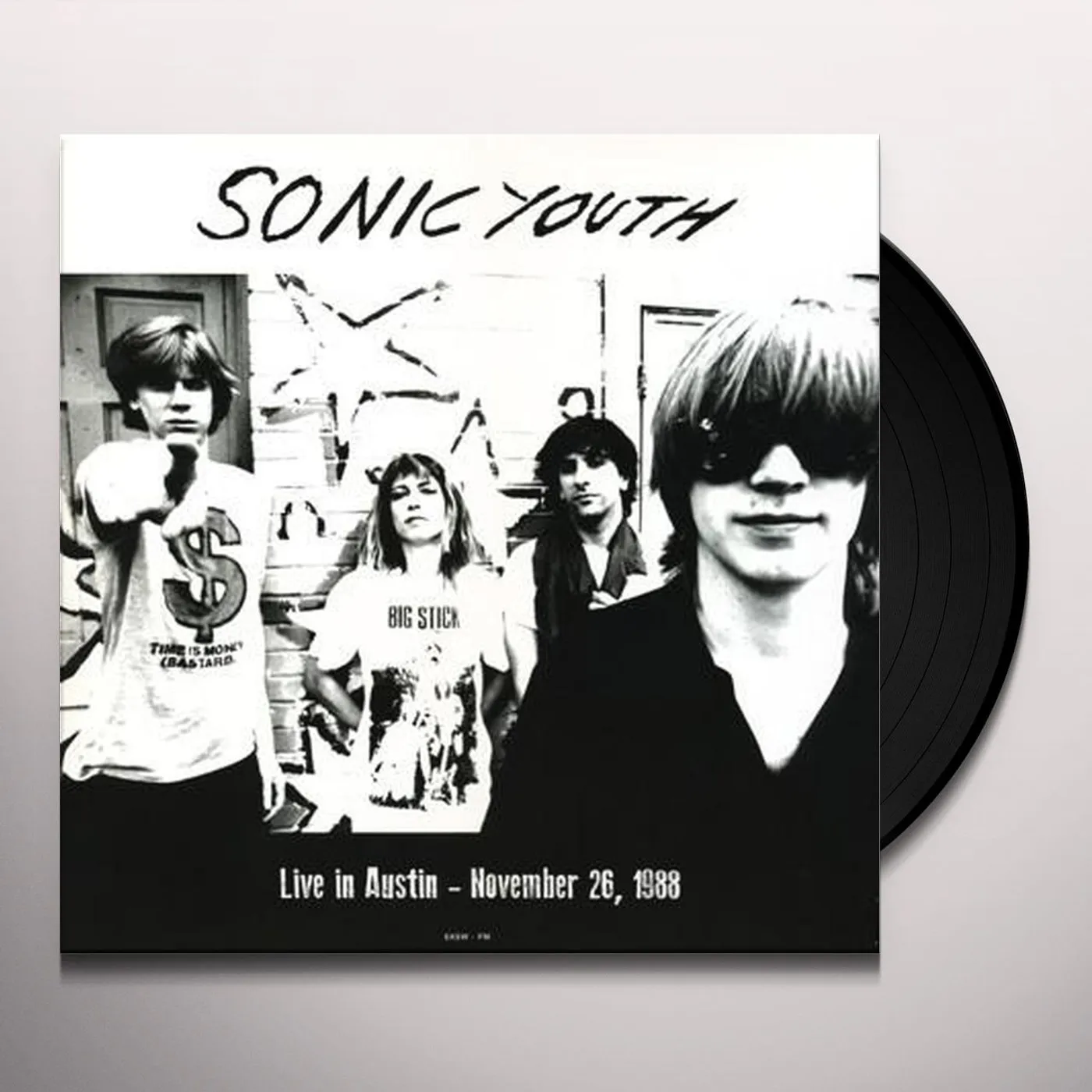 Sonic Youth LIVE IN AUSTIN NOVEMBER 26 1988 Vinyl Record