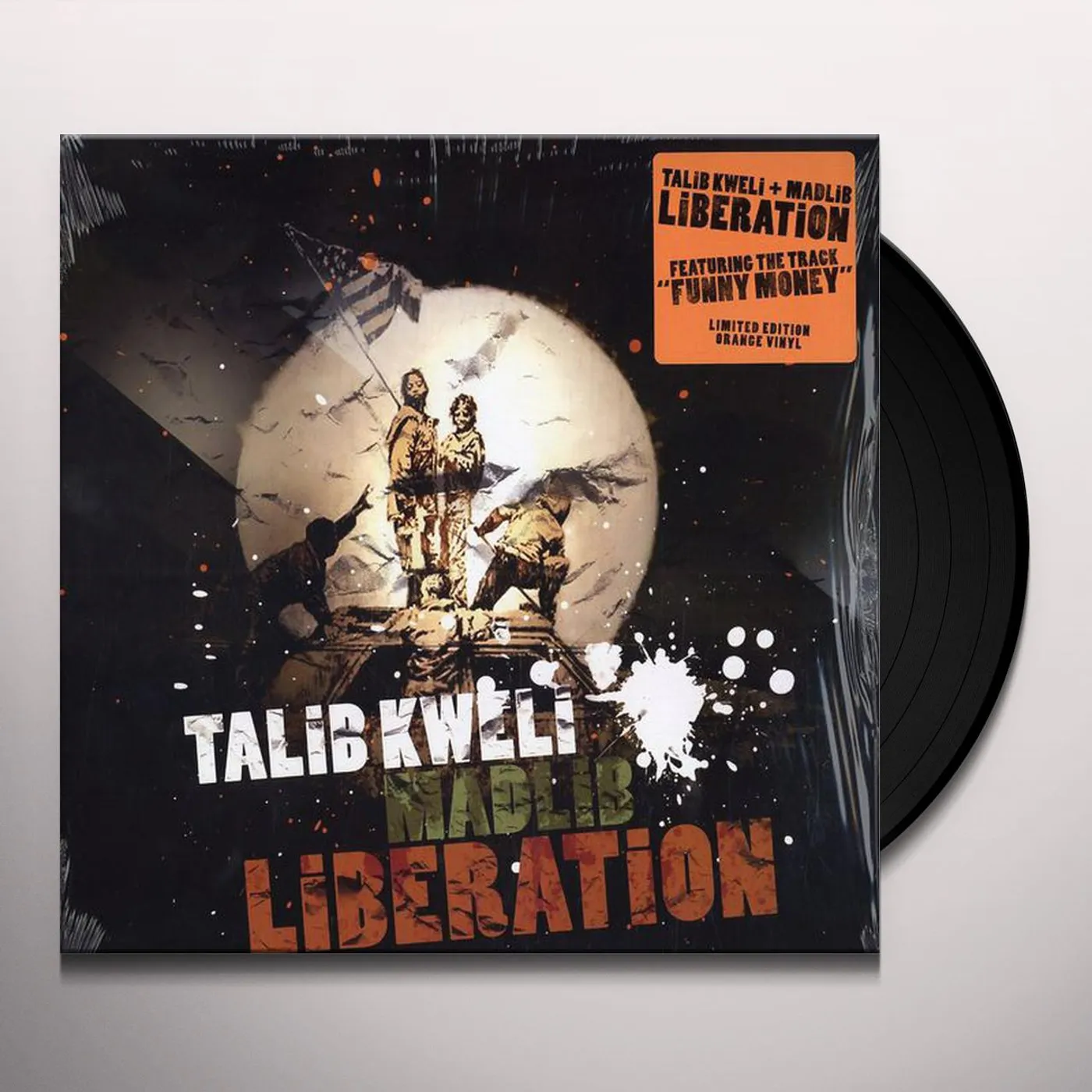 Talib Kweli & Madlib LIBERATION (ORANGE VINYL) Vinyl Record
