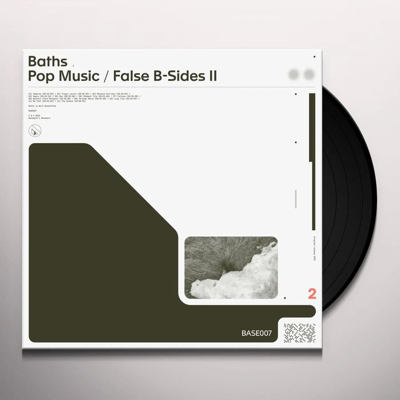 Baths Pop Music / False B-Sides II Vinyl Record