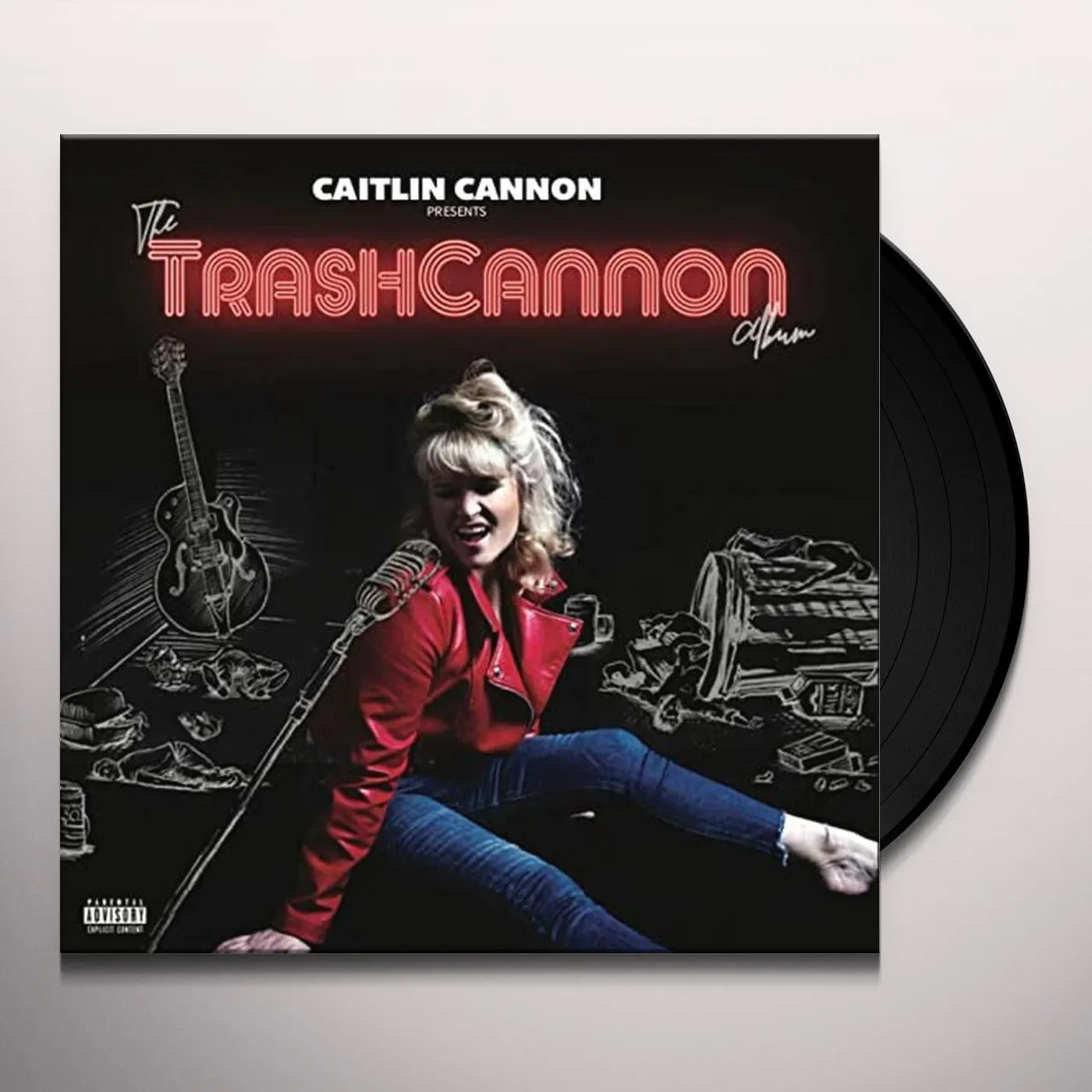 Caitlin Cannon TRASHCANNON ALBUM Vinyl Record