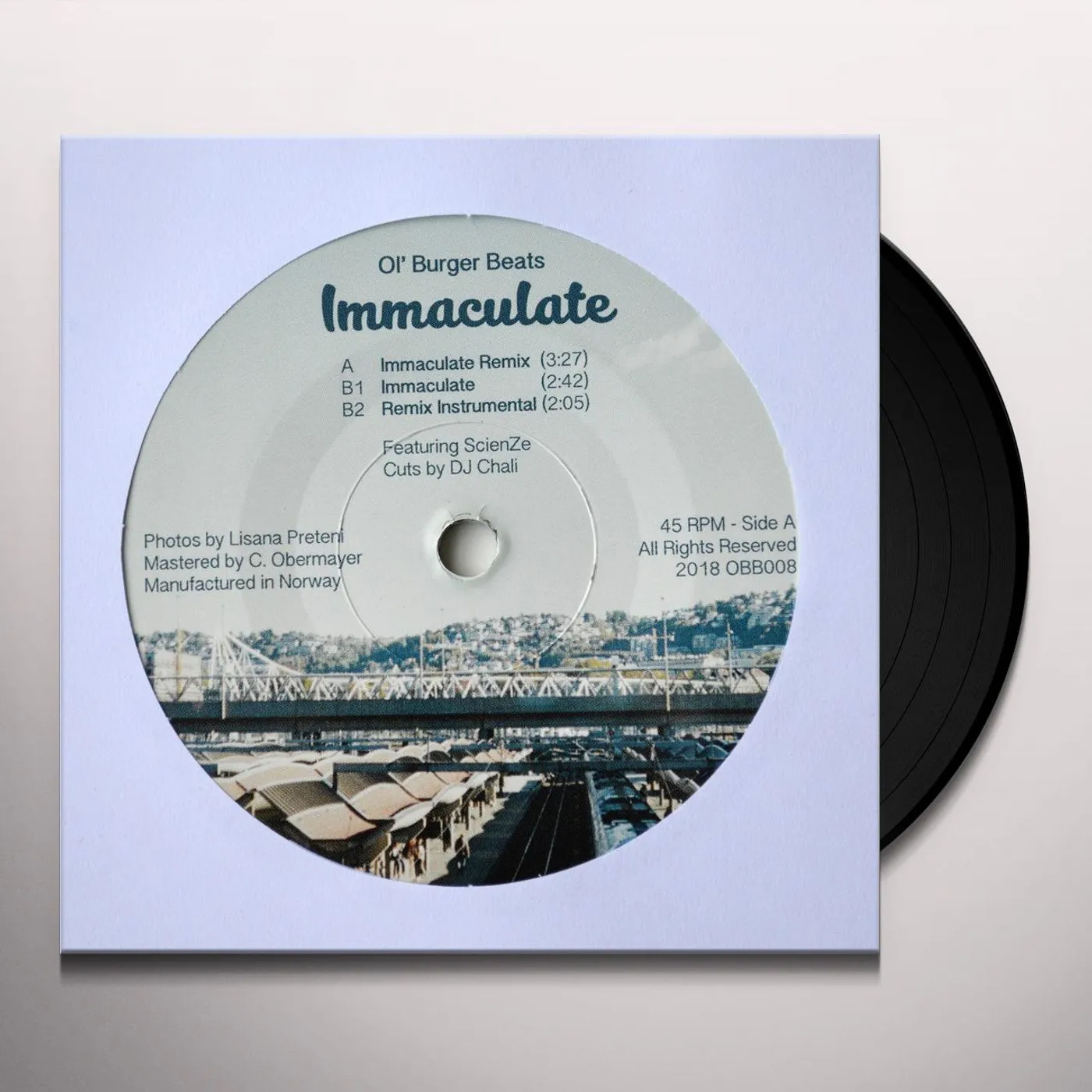Ol' Burger Beats Immaculate Vinyl Record