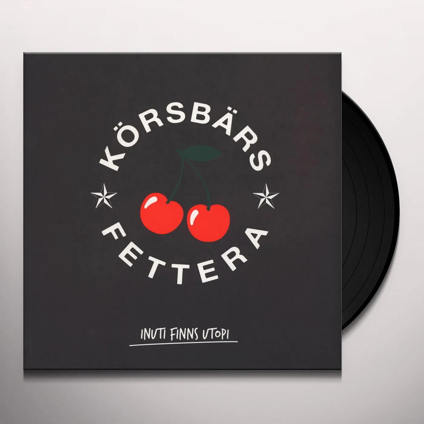 Körsbärsfettera Inuti Finns Utopi Vinyl Record