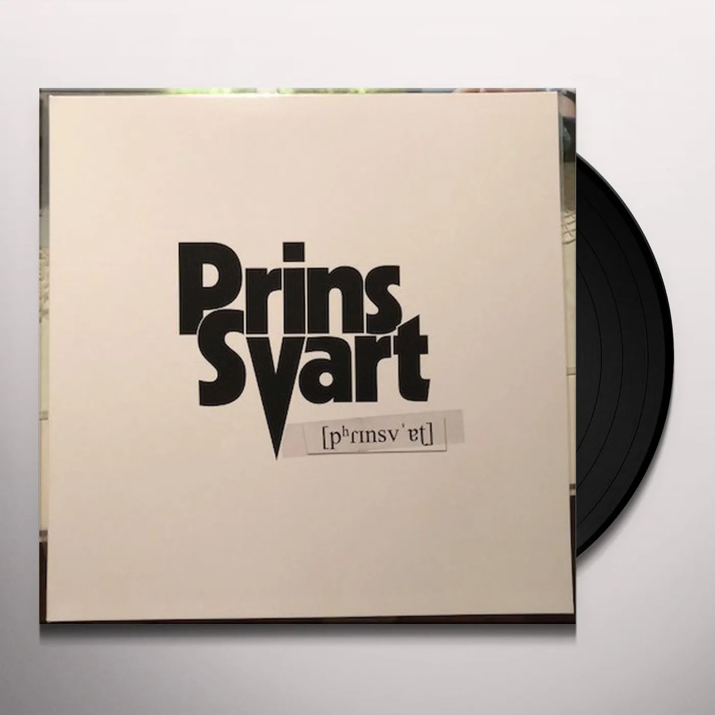 Prins Svart Vinyl Record