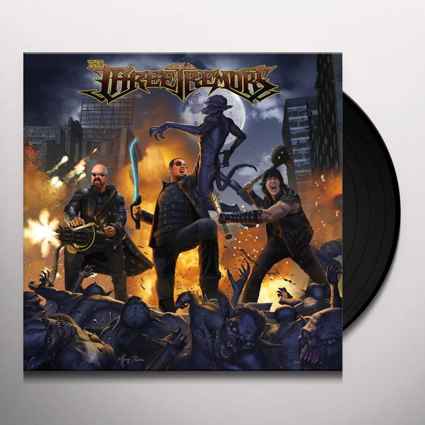 The Three Tremors Vinyl Record