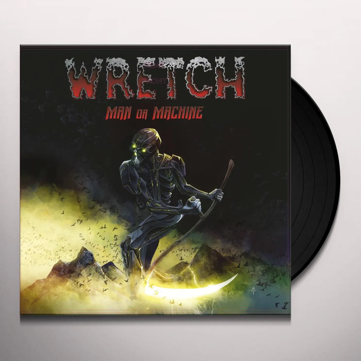 Wretch Man Or Machine Vinyl Record