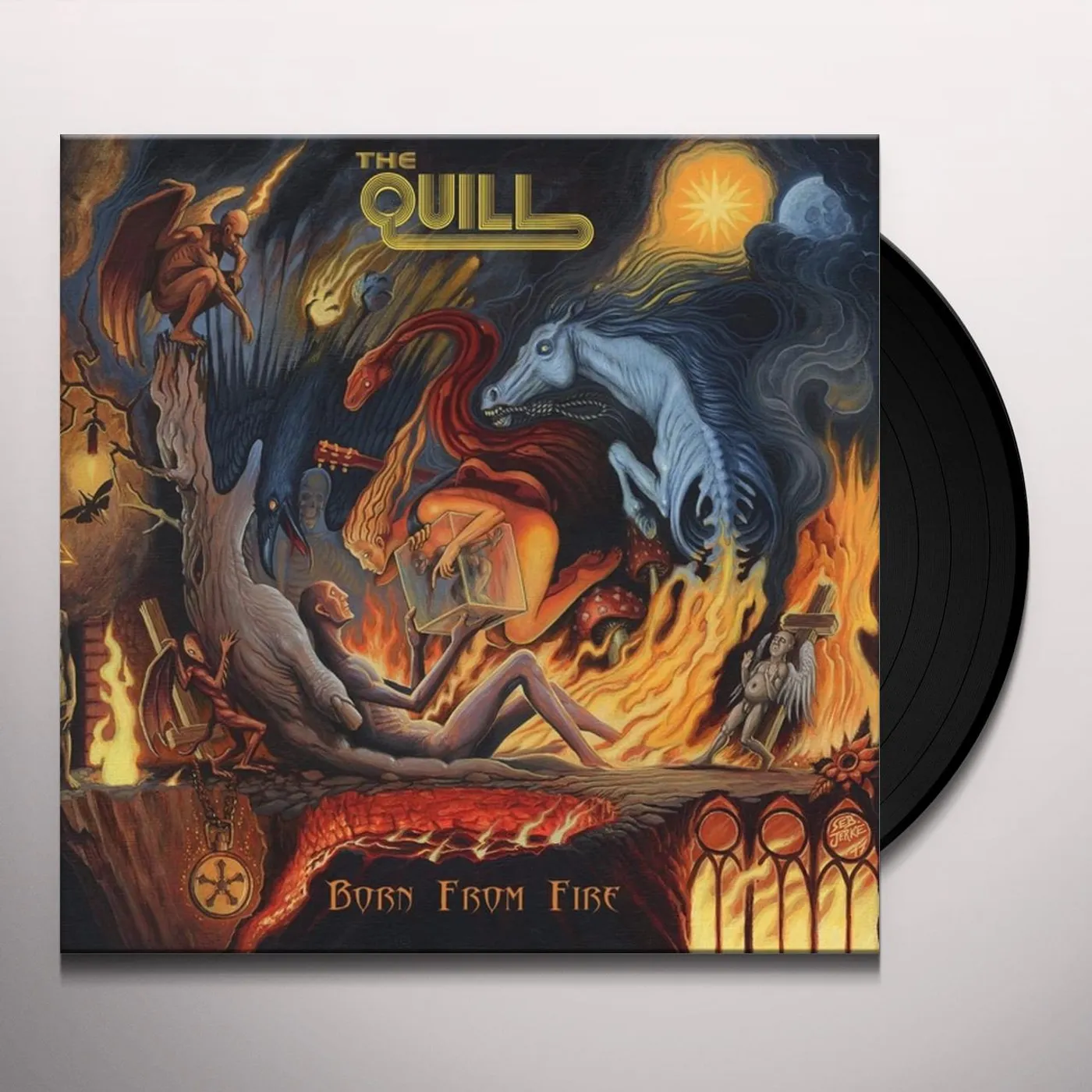 Quill Born From Fire Vinyl Record