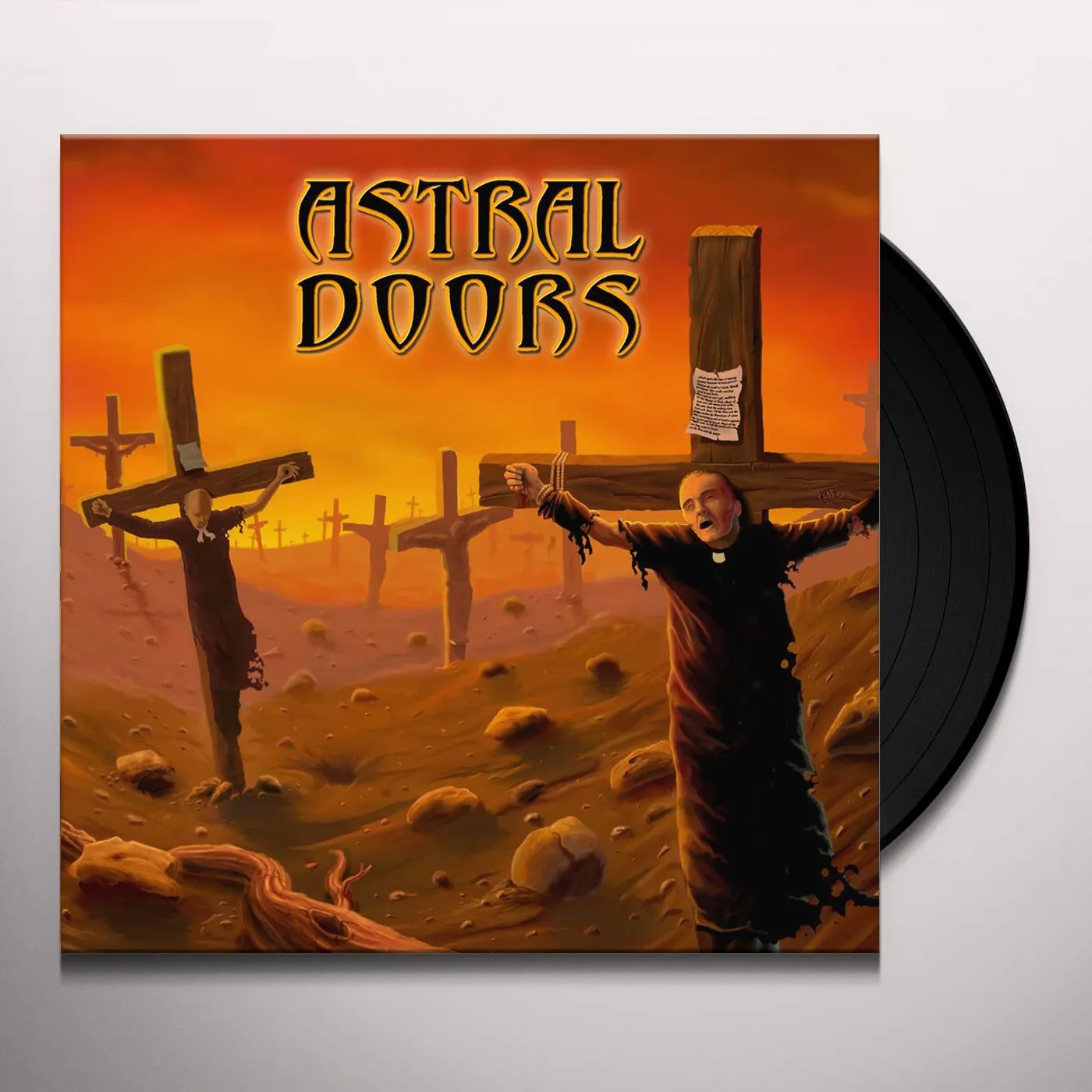 Astral Doors Of The Son & The Father (Orange Vinyl) Vinyl Record